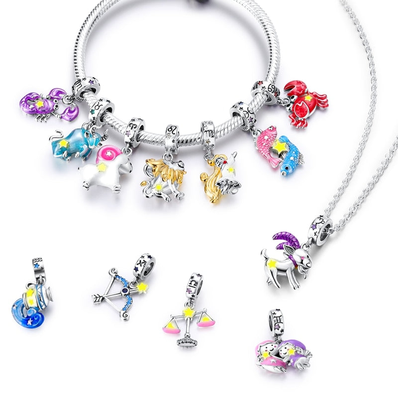 Charm Colgante Piscis / Glow In The Dark