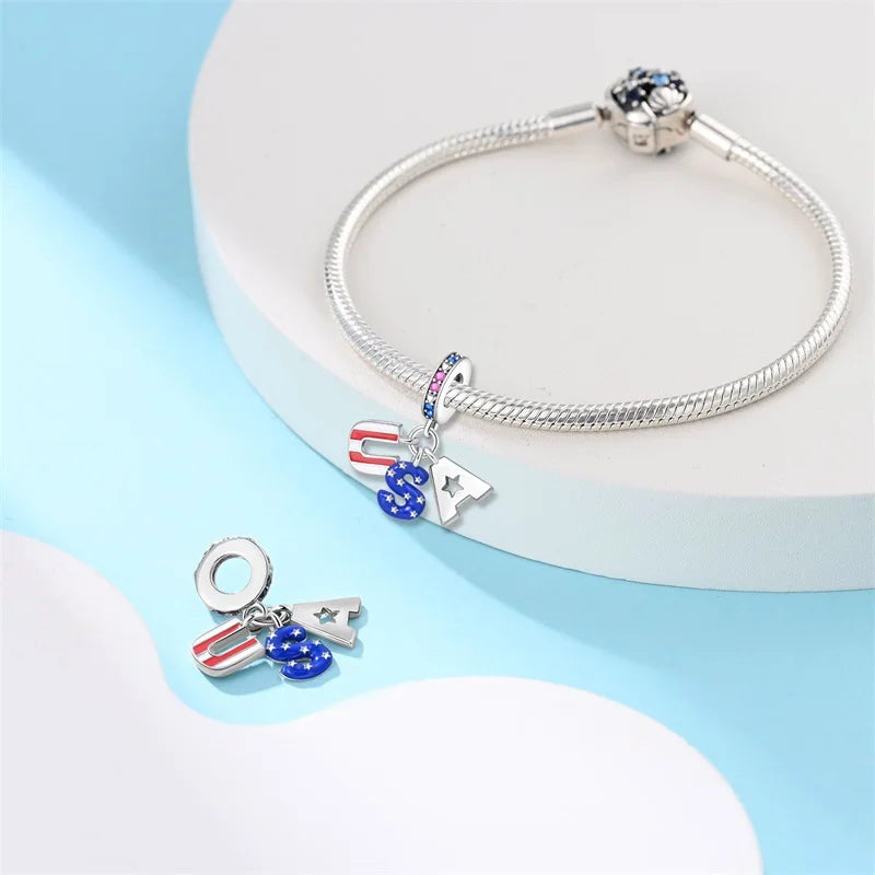 Charm Colgante USA / July 4th