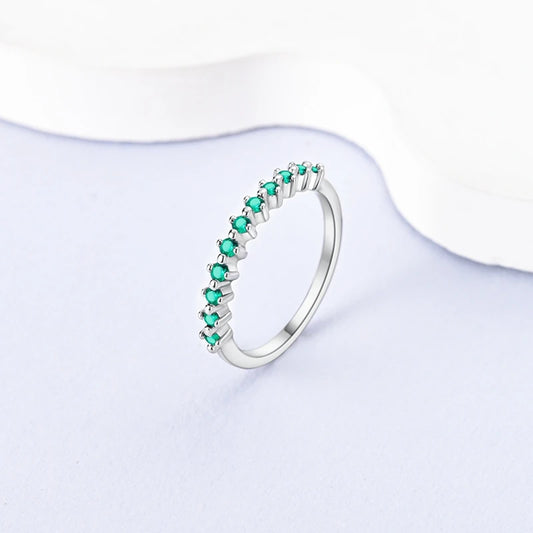 Anillo Verde Esmeralda