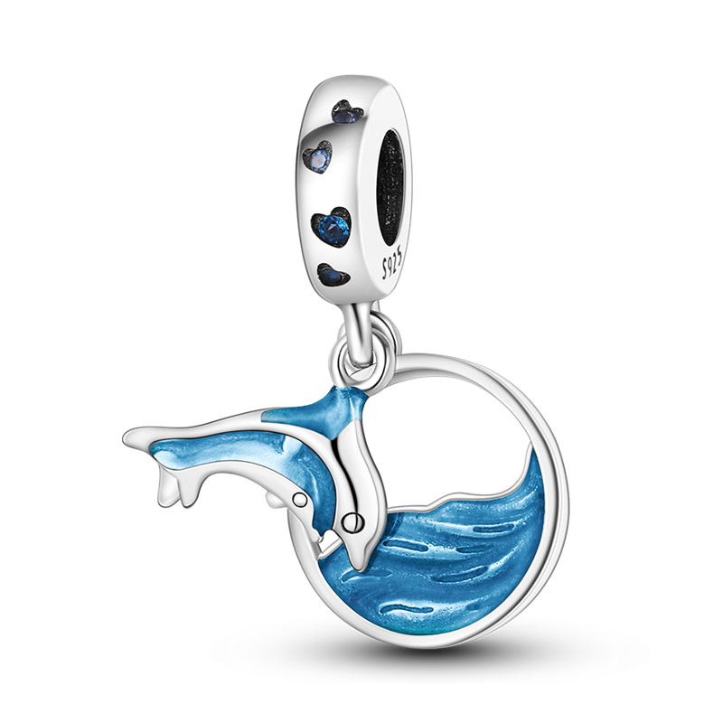 Charm Colgante Delfin Oceánico