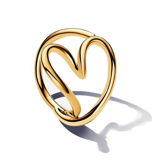 Anillo Corazón Envuelto
