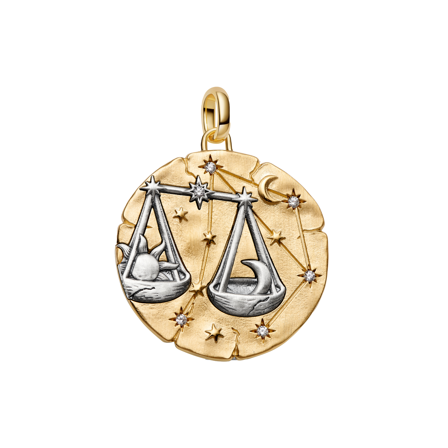 Charm Colgante Medallón Signos Zodiacales