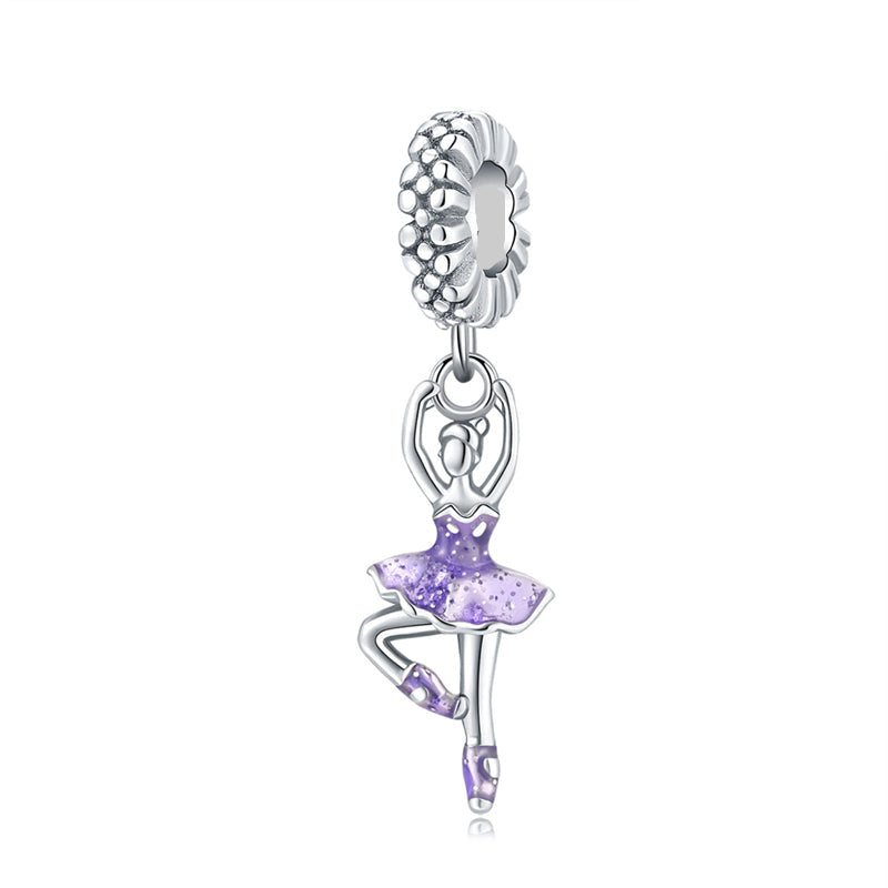 Charm Colgante De Bailarina