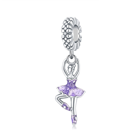 Charm Colgante De Bailarina