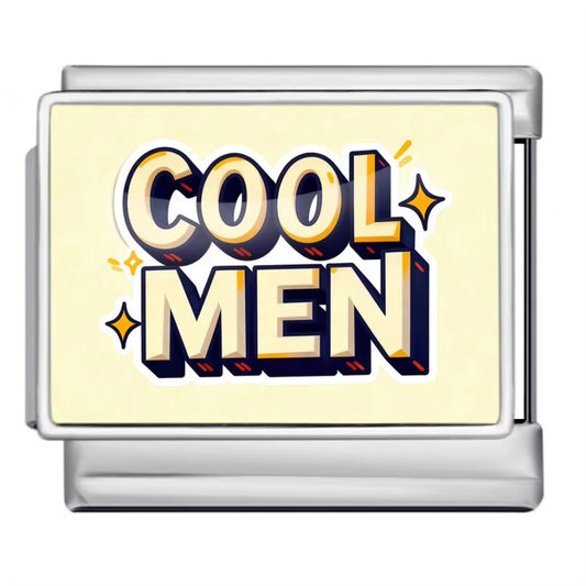 Charm Para Brazalete Italiano Cool Men