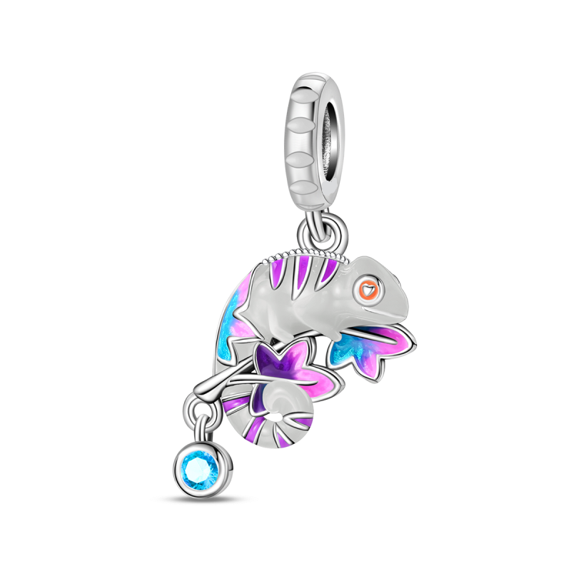 Charm Colgante Camaleón Primavera / Termocrómicos