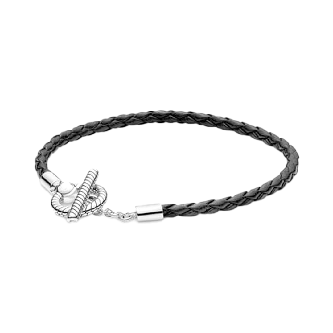 Brazalete De Cuero Broche T