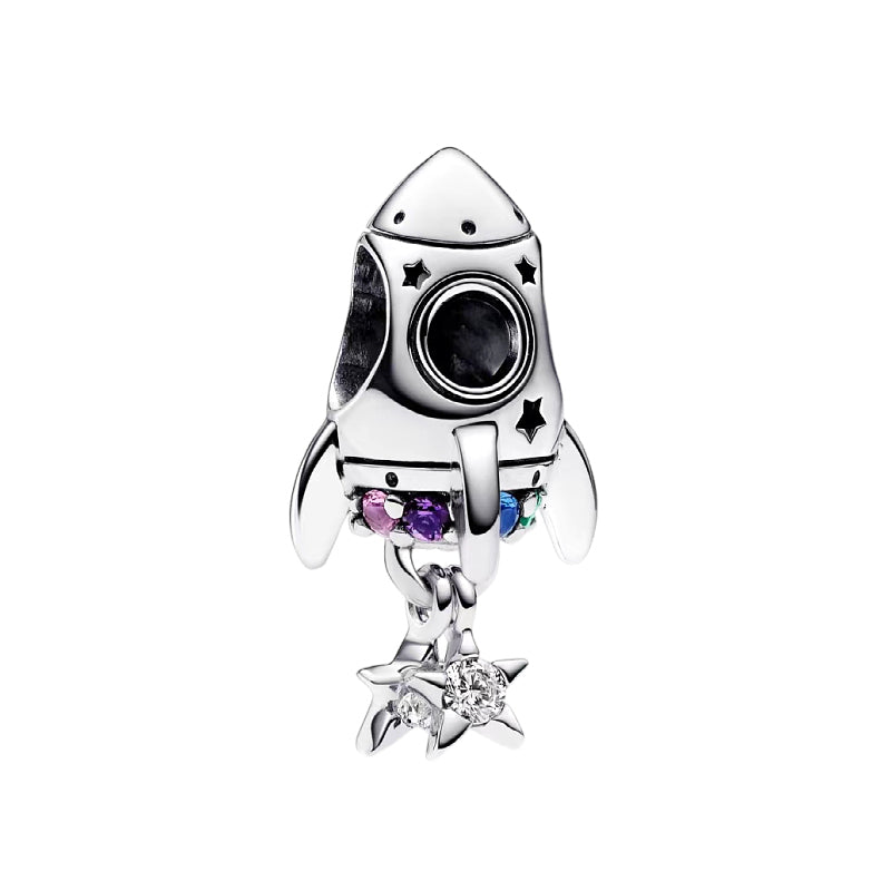 Charm Nave Espacial Estrella Brillante