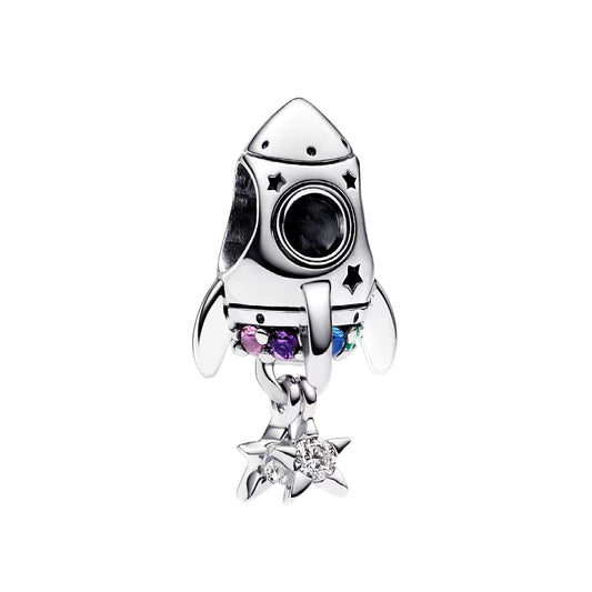 Charm Nave Espacial Estrella Brillante