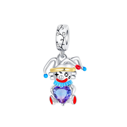 Charm Colgante Arlequín De Circo