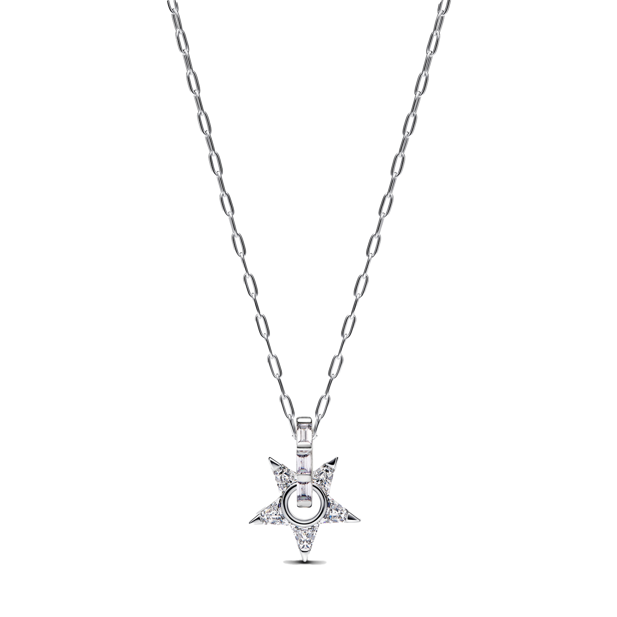 Collar Estrella Pavé Plata