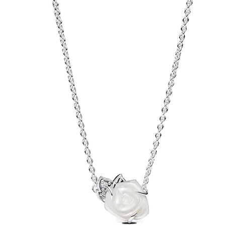 Collar Rosa Blanca
