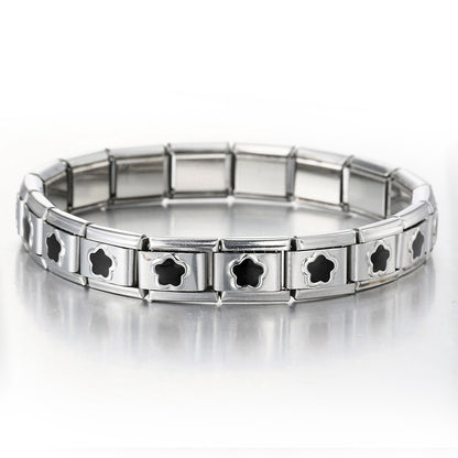 Brazalete Italiano Con Estrellas