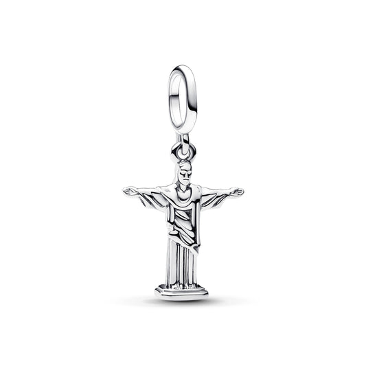Charm Colgante Turismo Vacaciones En Brasil Cristo Redentor