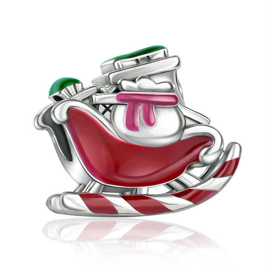 Charm Trineo Con Regalos De Navidad