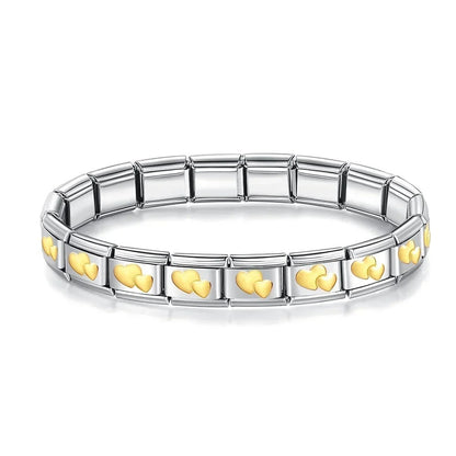 Brazalete Italiano Corazones