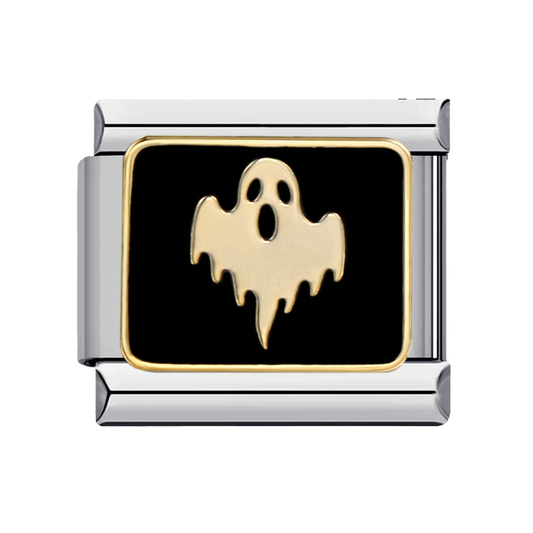 Charm Para Brazalete Italiano Silueta Fantasma