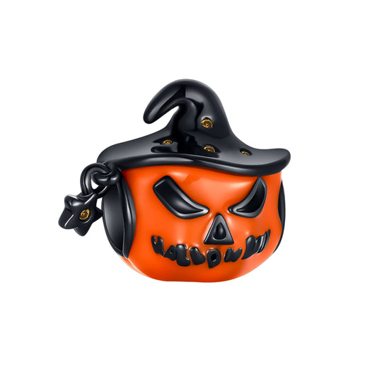 Charm Cabeza De Calabaza De Halloween