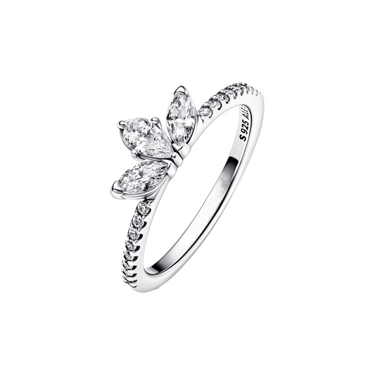 Anillo Pétalo Zirconia