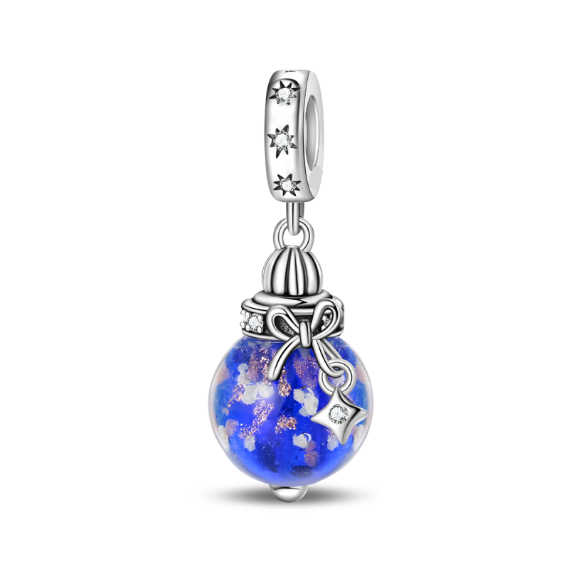 Charm Colgante Estrella Encapsulada / Glow In The Dark