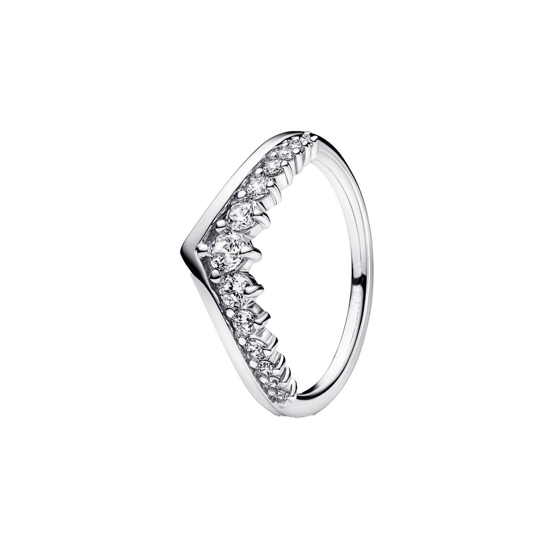 Anillo Corona Princesa Pavé