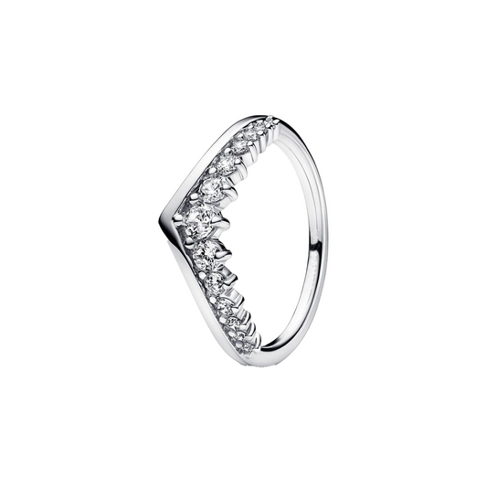 Anillo Corona Princesa Pavé