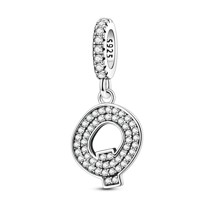 Charm Colgante Con Letra Del Alfabeto A-Z