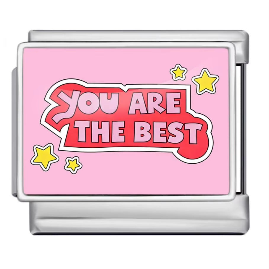 Charm Para Brazalete Italiano You Are The Best