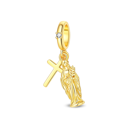 Charm Virgen De Guadalupe y Cruz