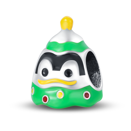 Charm Pingüino Navideño