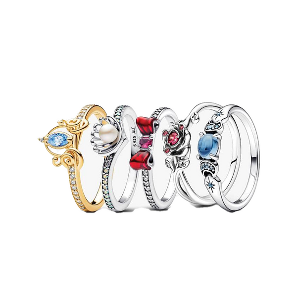 Set Anillos Princesas Clásicas De Disney®