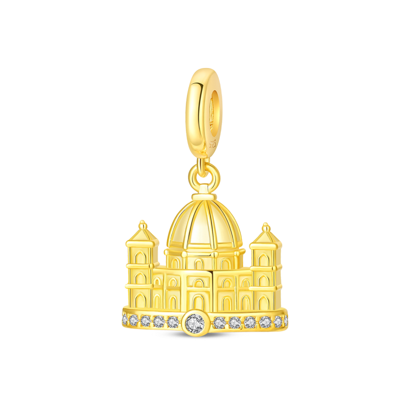Charm Colgante Catedral Dorada