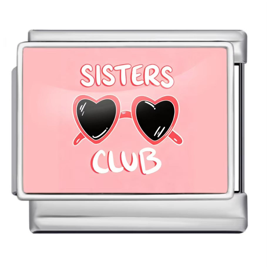 Charm Para Brazalete Italiano Sisters Club