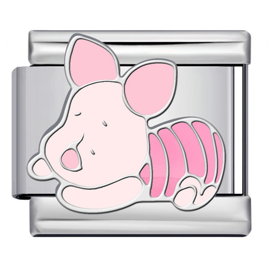 Charm Para Brazalete Italiano Piglet Acostado De Winnie The Pooh De Disney®