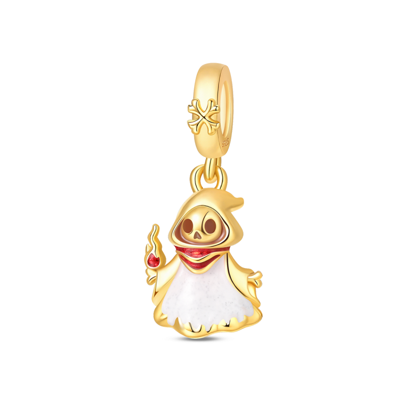 Charm Colgante Fantasma Dorado