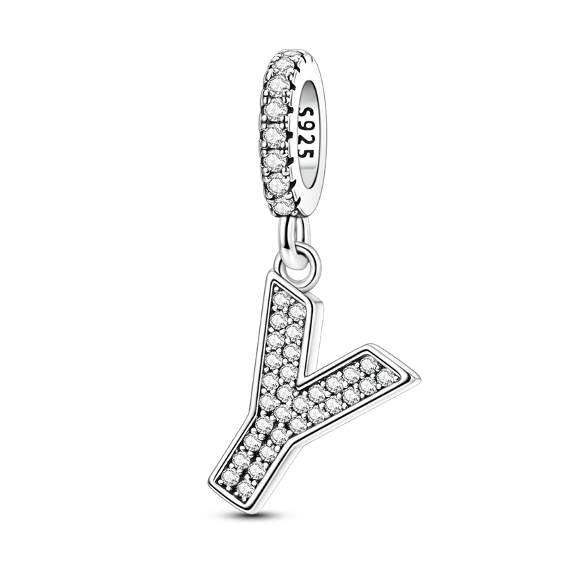 Charm Colgante Con Letra Del Alfabeto A-Z