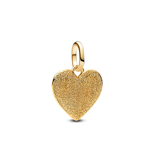 Charm Colgante Corazón Dorado
