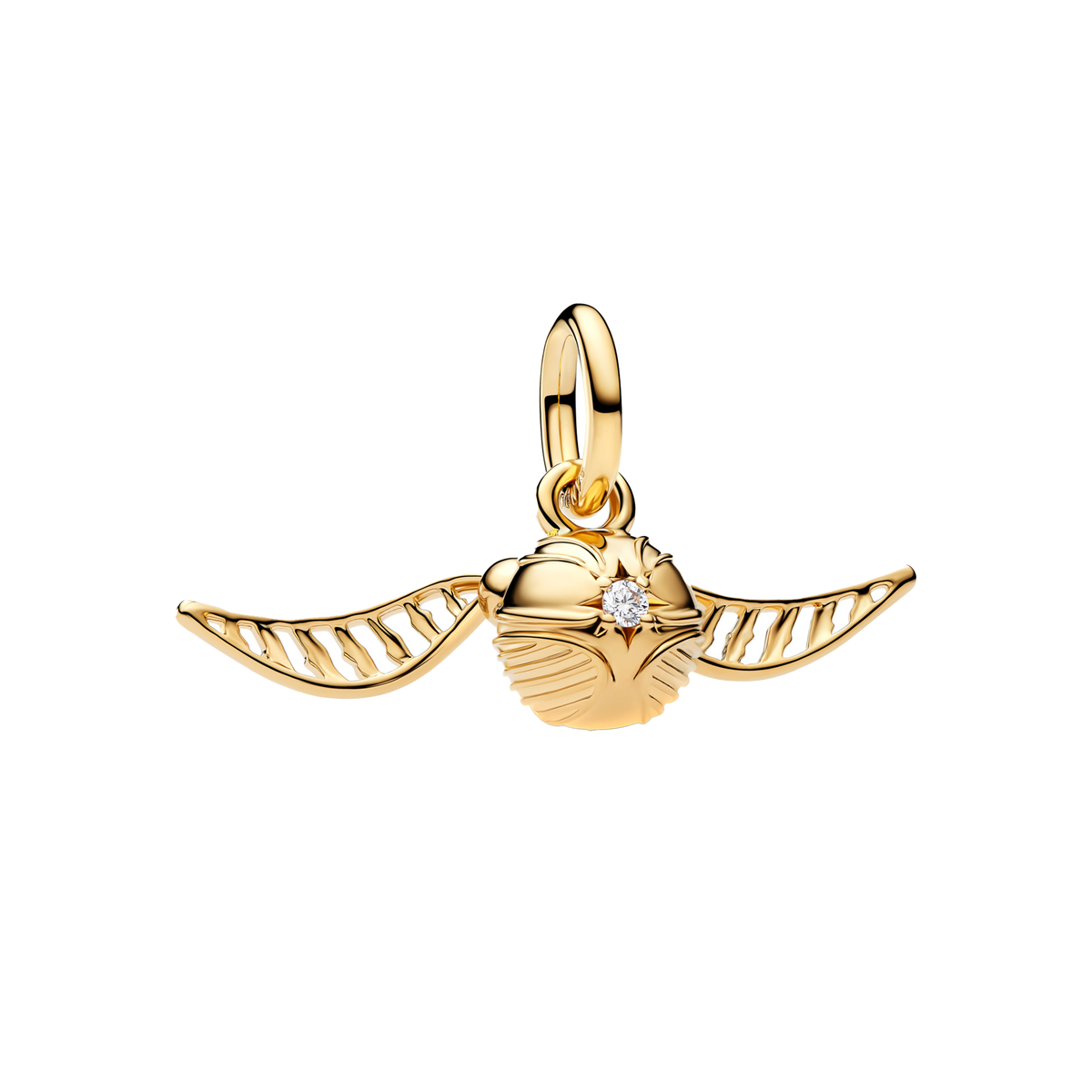 Charm Colgante Snitch Dorada Con Zirconia Harry Potter®