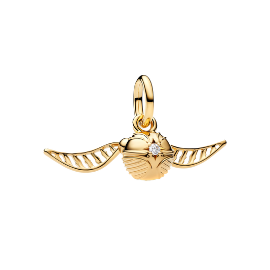 Charm Colgante Snitch Dorada Con Zirconia Harry Potter®