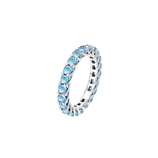 Anillo Circonita Cúbica Clásica