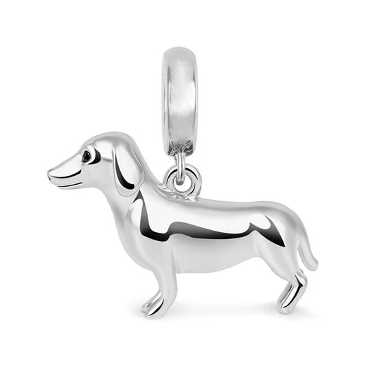 Charm Colgante De Perro Salchicha