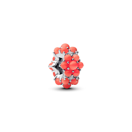 Charm Separador Tejido Rojo