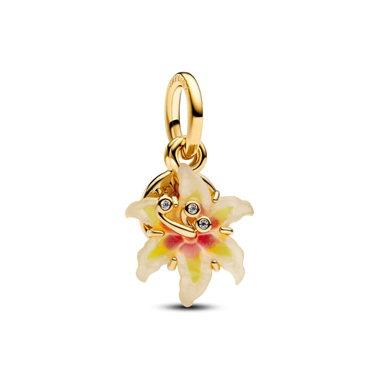 Charm Colgante Flor De Gota De Sol De Enredados De Disney® / Glow In The Dark