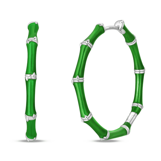 Pendientes De Aro Bamboo