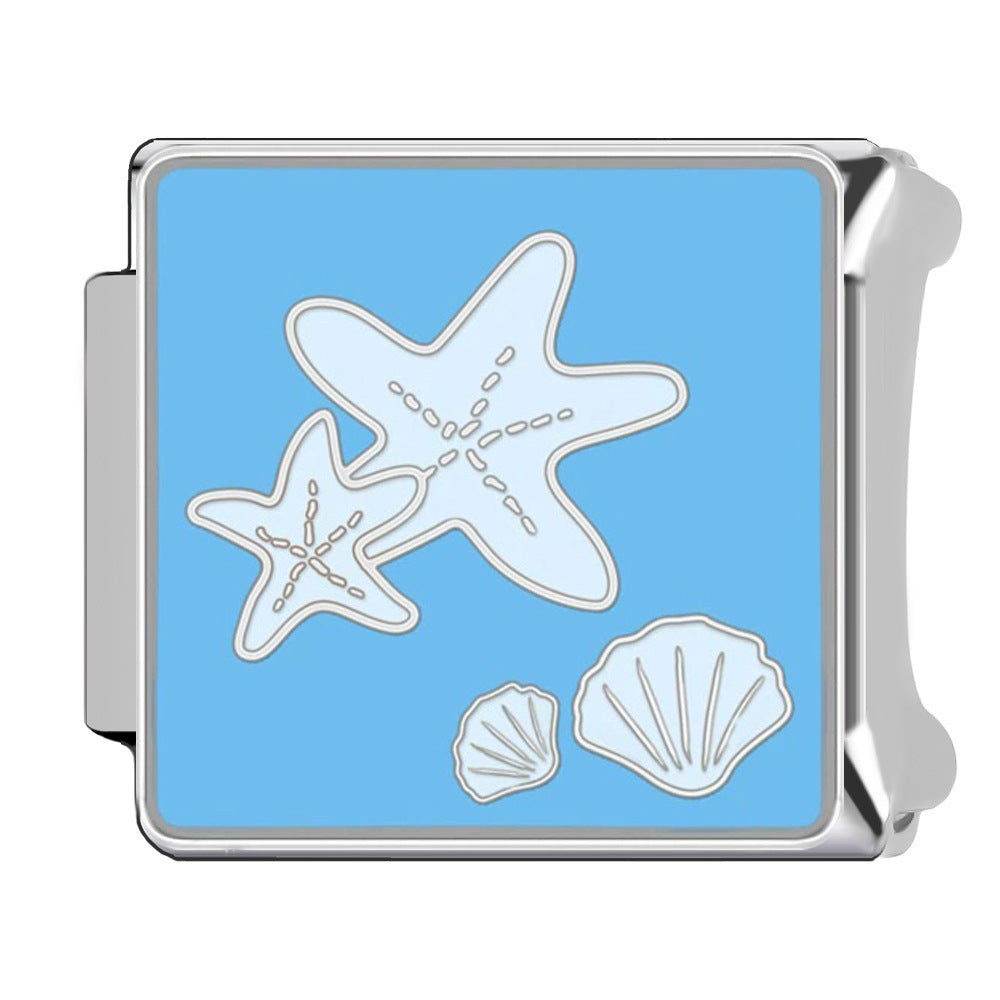 Charm Para Brazalete Italiano Estrellas De Mar