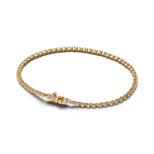 Brazalete Diamonds Plata / Oro