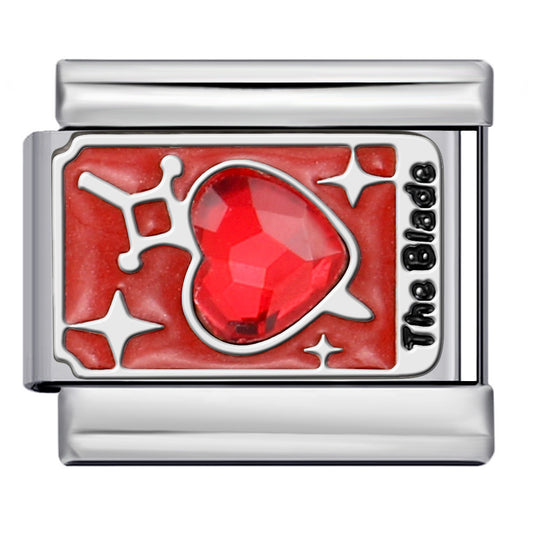 Charm Para Brazalete Italiano Corazón The Blade