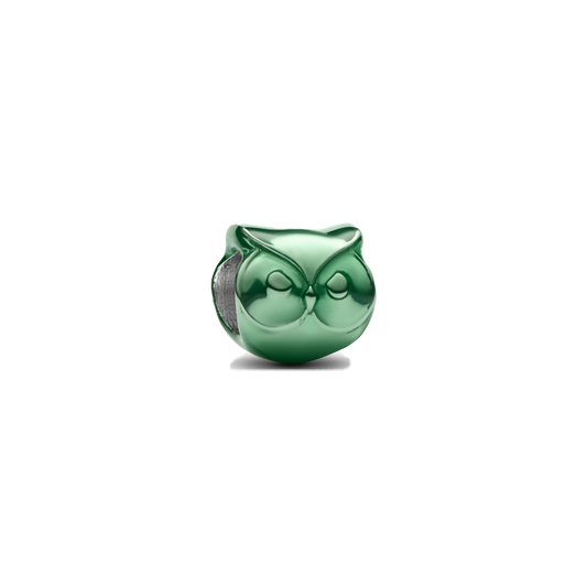 Charm Búho Esmeralda