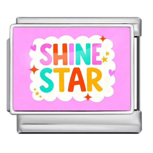 Charm Para Brazalete Italiano Shine Star