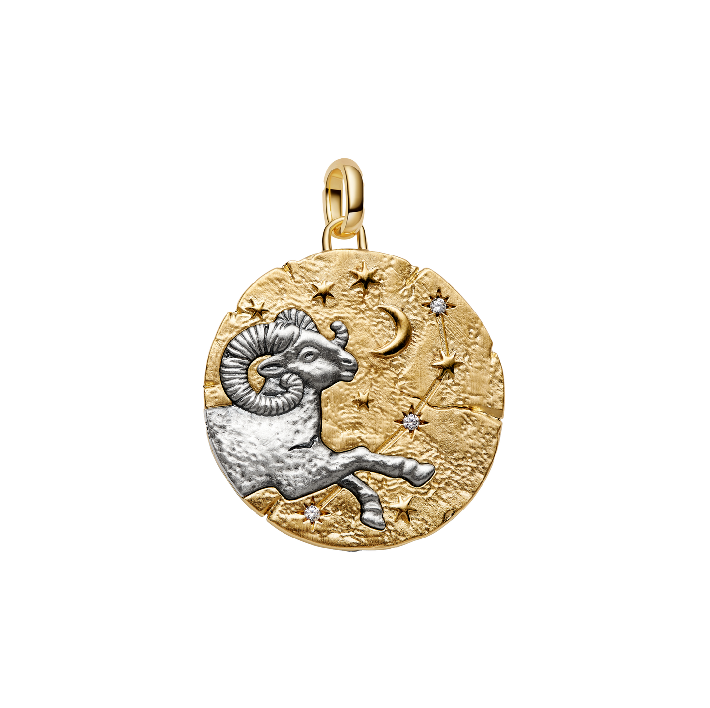 Charm Colgante Medallón Signos Zodiacales